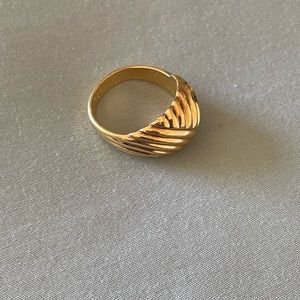 Triple gold filled ring size 6.5